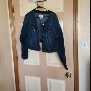 Torrid Dark Blue Jean Jacket